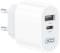 Миниатюра XO L97 (1Type-C/1USB/2.4A) + USB - MicroUSB White XO-L97-MC, фото 3