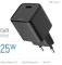 Миниатюра ColorWay GaN Mini 25W PD Port PPS USB-C black CW-CHS052PD-BK, фото 7