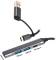 Миниатюра Dynamode USB Type-C + USB-A to 1хUSB-C 3.0 1хUSB-A 3.0 2xUS DM-UH-314AC, фото 5