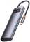 Миниатюра Baseus USB-C 4-in-1 4xUSB 3.0 gray WKWG070013, фото 1