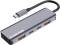 Миниатюра Canyon hub DS-18 5in1 USB-C Grey CNS-TDS18, фото 3