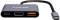 Миниатюра Canyon hub DS-4 3in1 USB-C Grey CNS-TDS4, фото 2