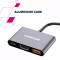 Миниатюра Canyon hub DS-4 3in1 USB-C Grey CNS-TDS4, фото 10