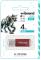 Миниатюра Wibrand 4GB Cougar Red USB 2.0 WI2.0/CU4P1R, фото 2