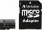 Миниатюра Verbatim 256GB microSDXC class 10 UHS-III PRO 47045, фото 1