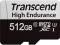 Миниатюра Transcend 512GB microSDXC class 10 UHS-I U3 High Endurance TS512GUSD350V, фото 2