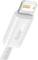 Миниатюра Baseus USB 2.0 AM to Lightning 2.0m 2.4A white CALD000502, фото 2