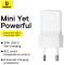 Миниатюра Baseus USB-C PD20W white P10111602213-00, фото 9