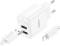 Миниатюра HOCO C141A 2xUSB + cable USB to Lightning white 6942007627870, фото 1