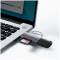 Миниатюра Baseus USB-A + USB-C to SD/TF gray WKQX060113, фото 8