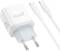 Миниатюра BOROFONE USB-C PD20W + cable USB-C to USB-C white 6941991121371, фото 6