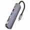 Миниатюра HOCO USB-C 6-in-1 1xUSB 3.0 + 1xUSB 2.0 + SD/TF + 1xHDM 6931474769336, фото 2
