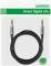 Миниатюра Ugreen 3.5mm M to 3.5mm M 2.0m (4pin) AV183 gray 20782, фото 3
