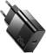 Миниатюра ESSAGER USB-C PD20W + cable USB-C to USB-C 60W black E20JSB1-SYTT1-T, фото 3