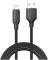 Миниатюра ColorWay USB 2.0 AM to Lightning 2.0m 3A TPE embossed black CW-CBUL102-BK, фото 1