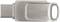 Миниатюра Wibrand 128GB Bee Silver USB 3.2/Type-C WI3.2TC/BE128TC039S, фото 1