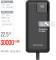 Миниатюра ColorWay 30 000 mAh EnergyHub PD/22.5W, QC/4.0, Black CW-PB300LP05BK, фото 6