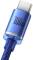 Миниатюра Baseus USB AM to USB-C 2.0m 6A 100W blue CAJY000503, фото 4