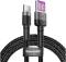 Миниатюра Baseus USB AM to USB-C 1.0m 40W gray/black CATKLF-PG1, фото 1
