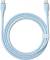Миниатюра Baseus USB-C to USB-C 1.0m 100W blue E0426702, фото 1