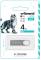 Миниатюра Wibrand 4GB Irbis Silver USB 2.0 WI2.0/IR4U3S, фото 2