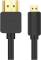 Миниатюра Ugreen HDMI M to HDMI micro M 1.0m 4K HD127 black 30148, фото 1