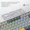 Миниатюра Ajazz AK820 V2 Coconut Flake Switch Wireless/Bluetooth/U AK820-V2-CF-PWB, фото 7