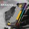 Миниатюра Ajazz AK820 V2 Coconut Flake Switch Wireless/Bluetooth/U AK820-V2-CF-BGY, фото 5