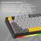 Миниатюра Ajazz AK820 V2 Coconut Flake Switch Wireless/Bluetooth/U AK820-V2-CF-BGY, фото 15