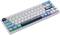 Миниатюра Ajazz AK680 V2 Ice Island Magnetic Switch USB UA Gray/Bl AK680-V2-I-GB, фото 3