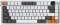 Миниатюра Ajazz AF82 Wireless/Bluetooth/USB UA Gray/White/Orange AF82-GWO, фото 2