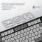 Миниатюра Ajazz AF82 Wireless/Bluetooth/USB UA Black/White AF82-BW, фото 8