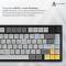 Миниатюра Ajazz AF82 Wireless/Bluetooth/USB UA Black/Gray/Yellow AF82-BGY, фото 10