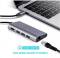 Миниатюра Dynamode USB3.1 Type-C to HDMI, 3хUSB3.0, RJ45, USB Type-C Dock-USB-TypeC-HDMI-USB3.0-RJ45, фото 2