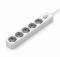 Миниатюра ColorWay CCA-3G1MM 5 розеток, 2m White CW-PSEA1052W, фото 3