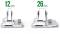 Миниатюра Ugreen LP258 Vertical Laptop Stand Silver 20471, фото 3