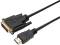 Миниатюра Dynamode HDMI M to DVI M 1.8m 24+1pin DM-CL-HDMI-DVI-1.8M, фото 1