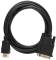 Миниатюра Dynamode HDMI M to DVI M 1.8m 24+1pin DM-CL-HDMI-DVI-1.8M, фото 2