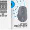 Миниатюра OfficePro M230G Silent Click Wireless/Bluetooth Gray, фото 8