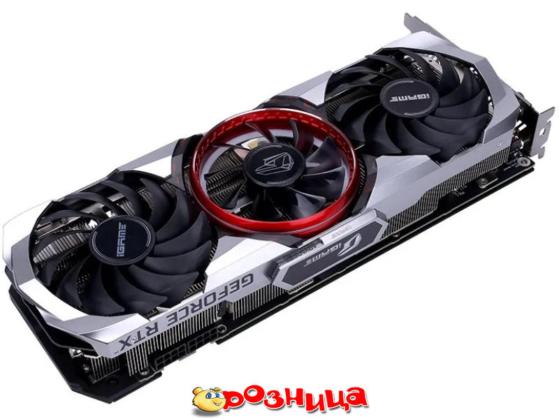 Видеокарта COLORFUL iGame GeForce RTX 3060 Ti Advanced OC LHR-V