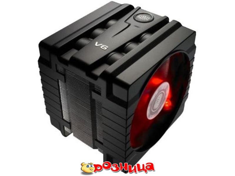 Rr master. Cooler Master v6 gt. Кулер для процессора Cooler Master v6. Cooler Master v6gt RR-v6gt-22pk-r1. Cooler Master кулер 6 трубок.