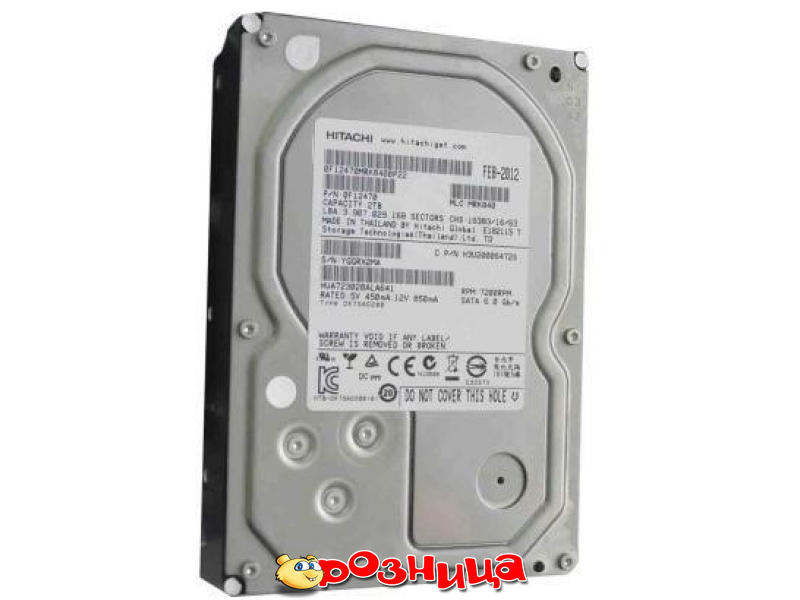 Внутренний HDD SSD Hitachi HUA723020ALA641 в Рознице