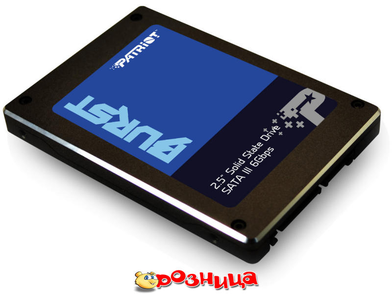 Внутренний HDD SSD Patriot Burst 960GB TLC PBU960GS25SSDR в Рознице