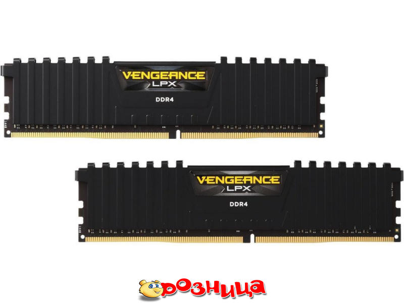 Оперативная память Vengeance Black DDR4 16GB 2x8GB 3466MHz CL16 Kit CMK16GX4M2Z3466C16 в