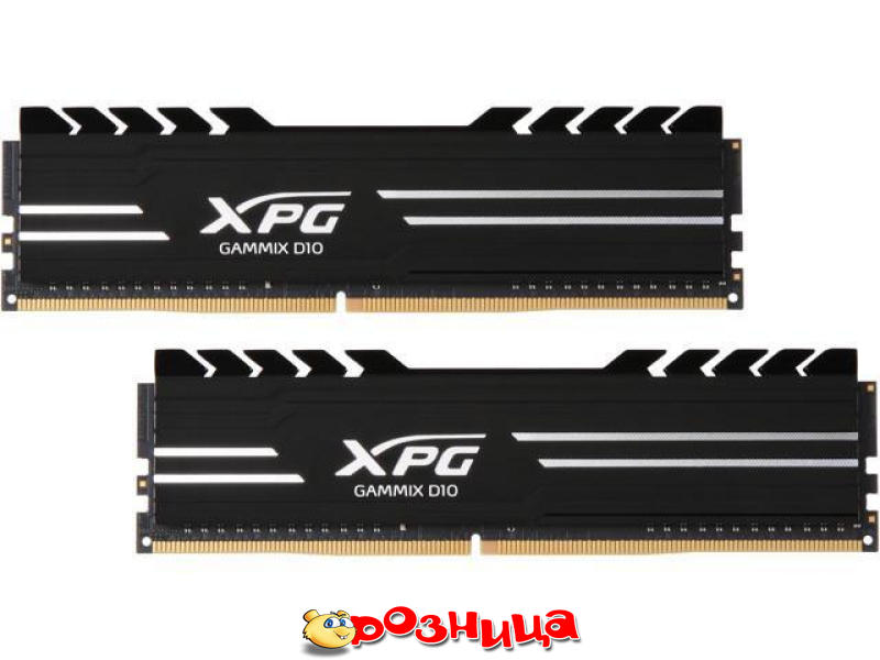 Оперативная память A-Data XPG Gammix D10 Black DDR4 16GB 2x8GB 3000MHz ...